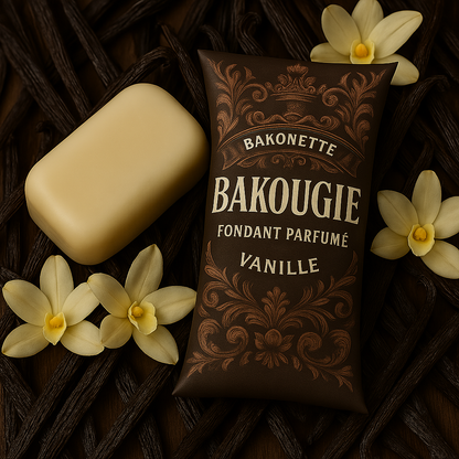 Fondant de cire parfumée vanille, 30h de diffusion de parfum, cire végétale et parfum Français 