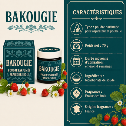 Poudre parfumée | Fraise des bois