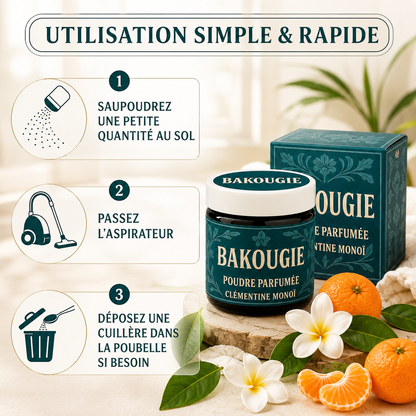 Poudre parfumée | Clémentine monoï