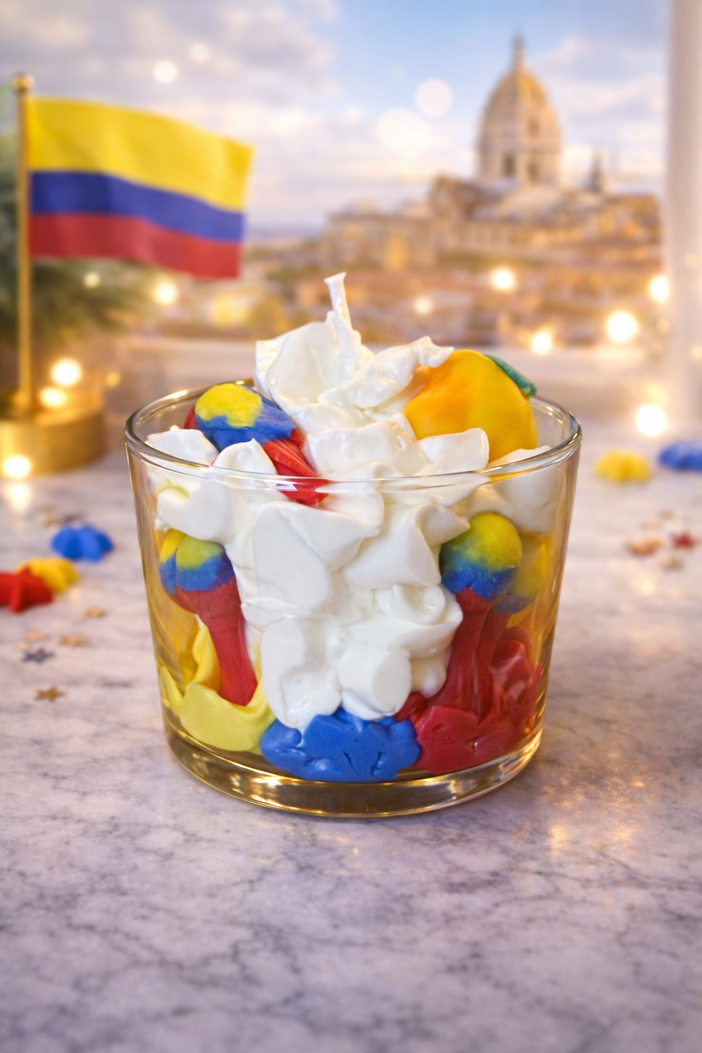 Bougie parfumée mangue papaye