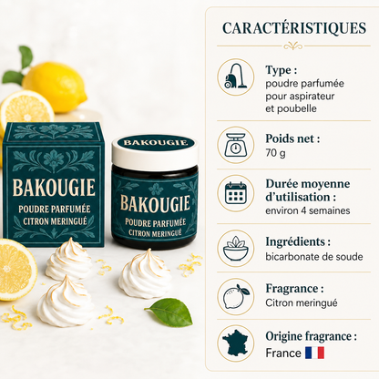 Poudre parfumée | Citron meringué