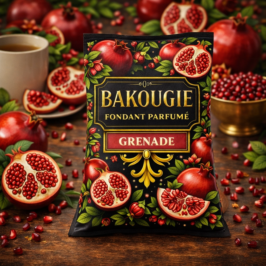 Fondant parfumé grenade | Bakonette