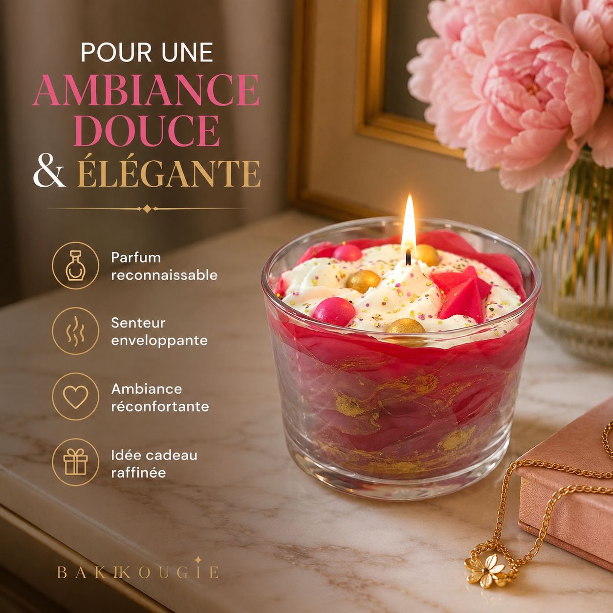 Bougie parfumée Ange | Angela