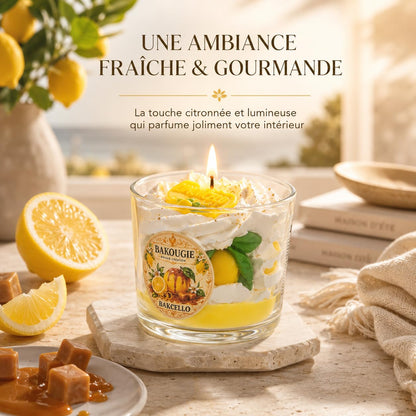 Bougie parfumée Limoncello | Bakcello