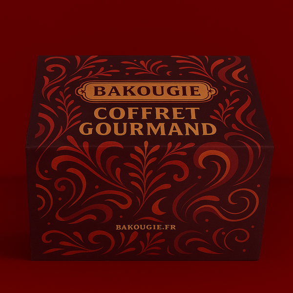Coffret à offrir gourmand Bakougie, bougies parfumées en cire végétale