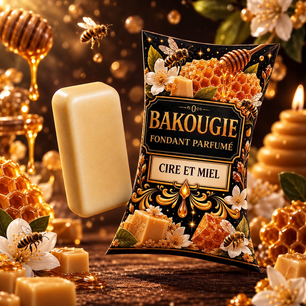 Fondant parfumé Cire & miel | Bakonette