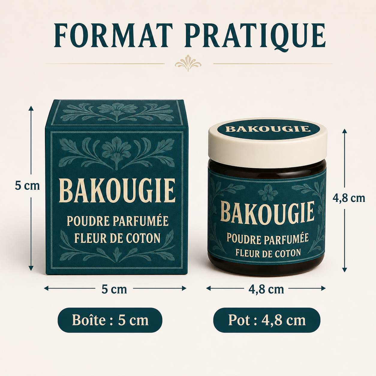 Poudre parfumée | Fleur de coton
