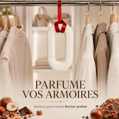 Suspension parfumée | Rocher praliné