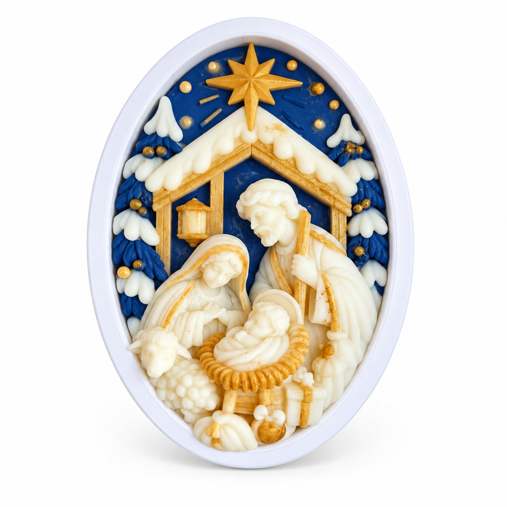 Cadre de cire parfumé madeleine gourmande | Pesebre