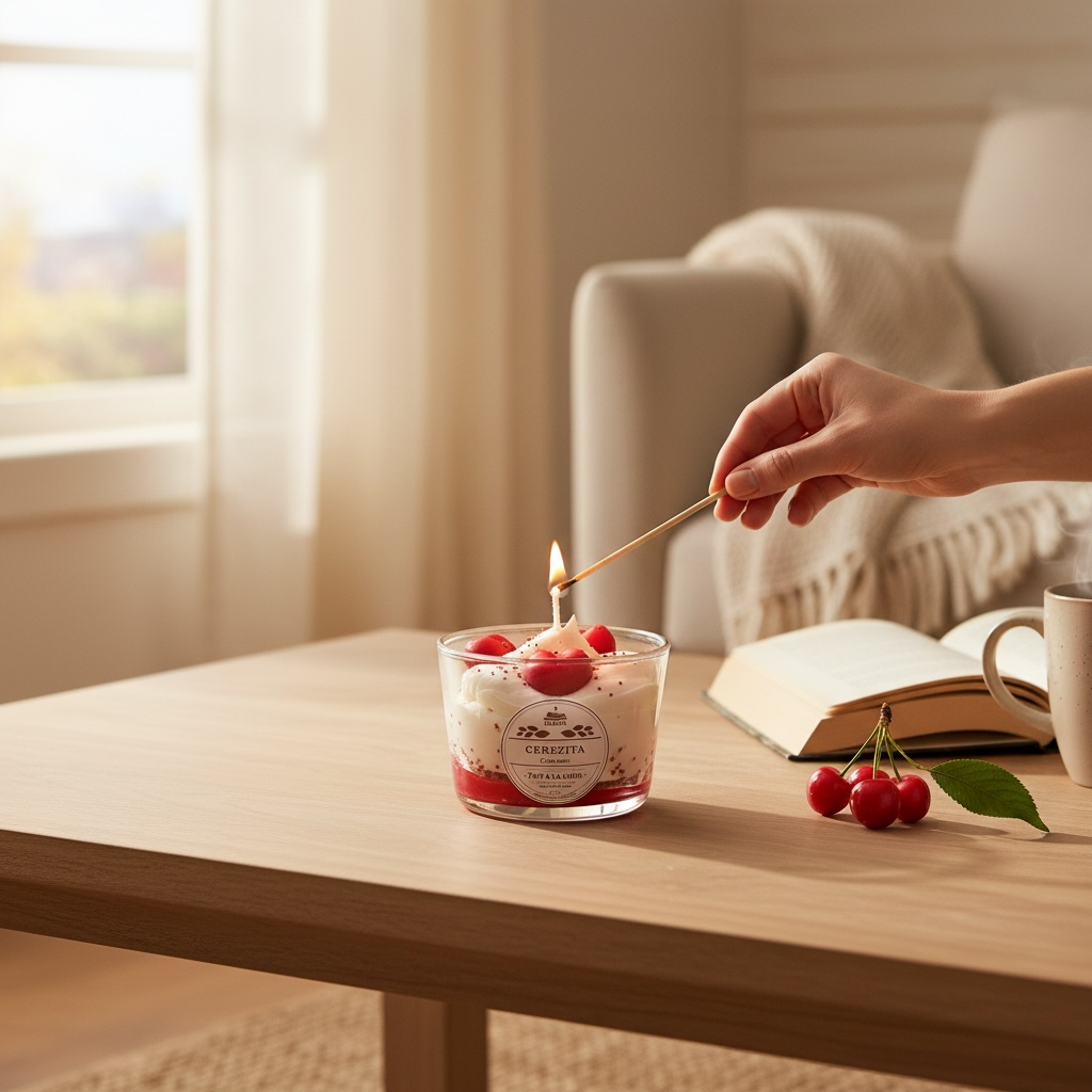 Bougie Cerise noire | Cerezita