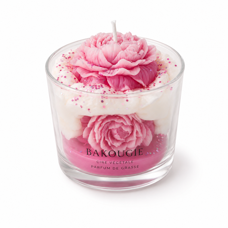 Bougie parfumée pivoine | Peonia