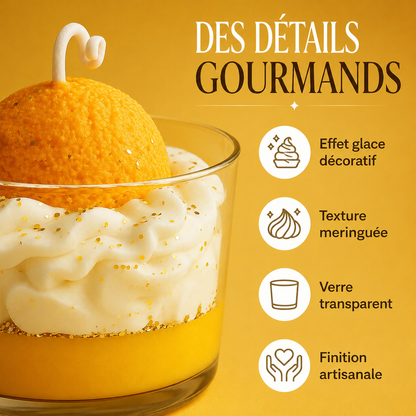 Bougie parfumée citron meringué | Bakolor