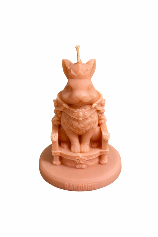 Bougie parfumée rocher praliné | King Rabbit