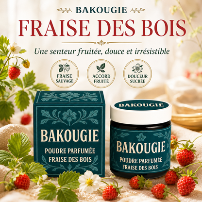 Poudre parfumée | Fraise des bois