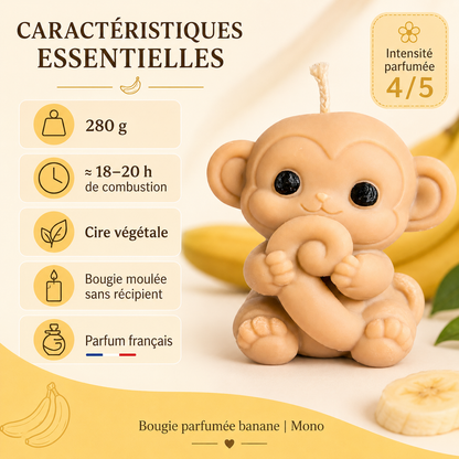 Bougie parfumée banane | Mono