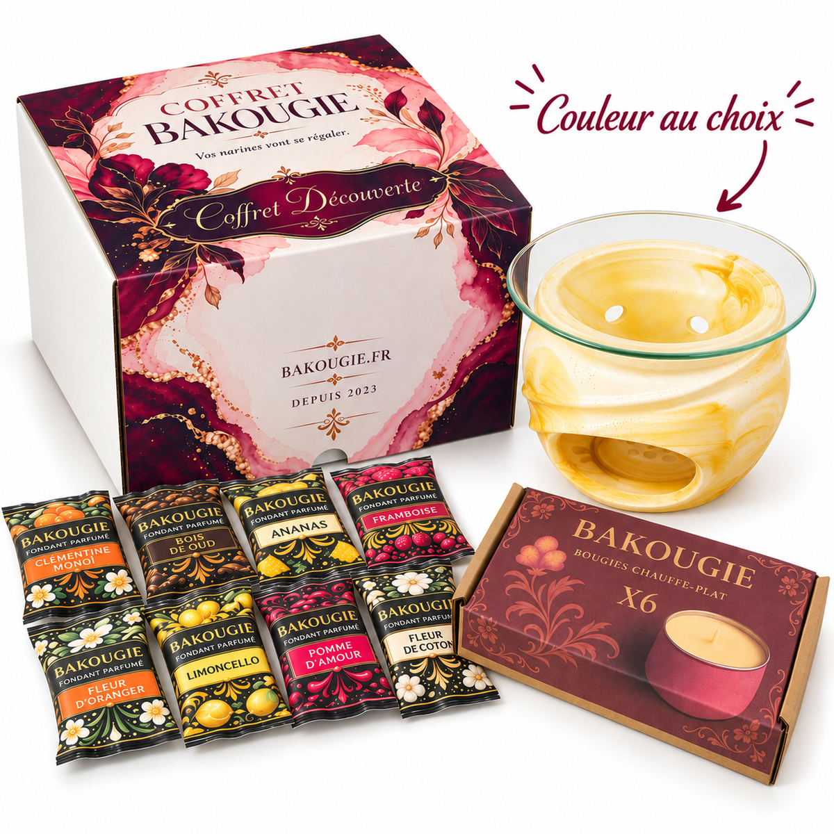Coffret découverte fondants parfumés