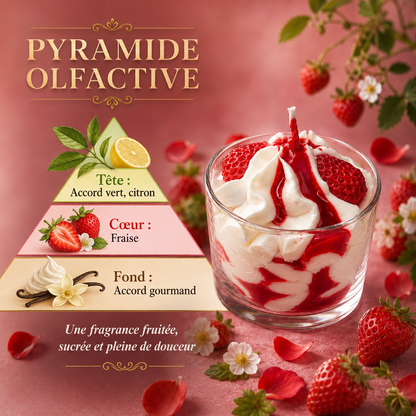Bougie parfumée fraise des bois | Fresita