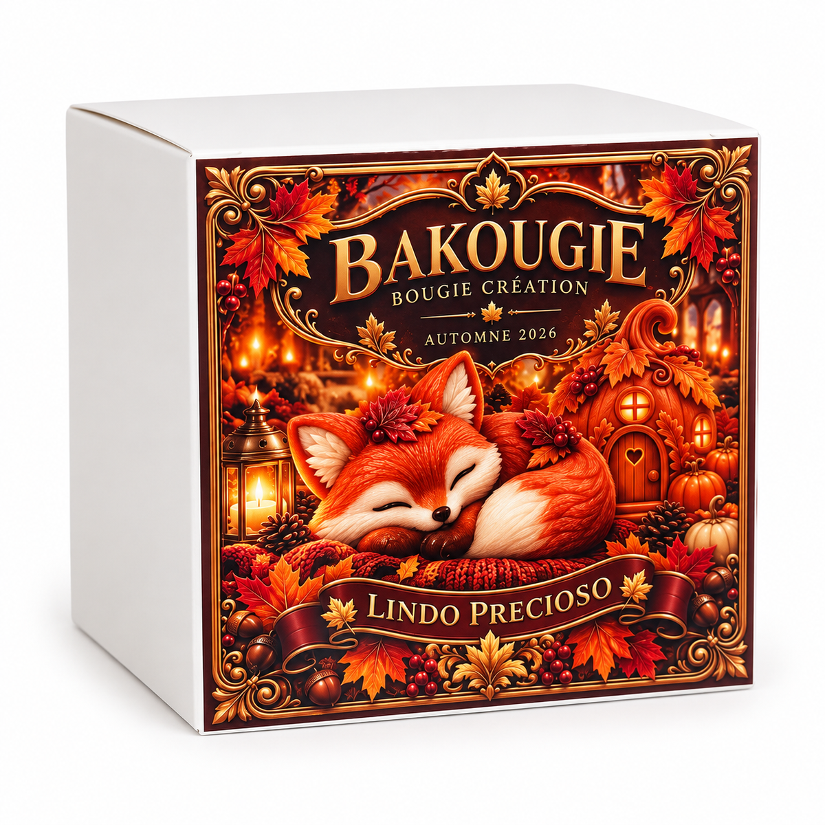 Bougie parfumée thé noir vanille | Lindo precioso