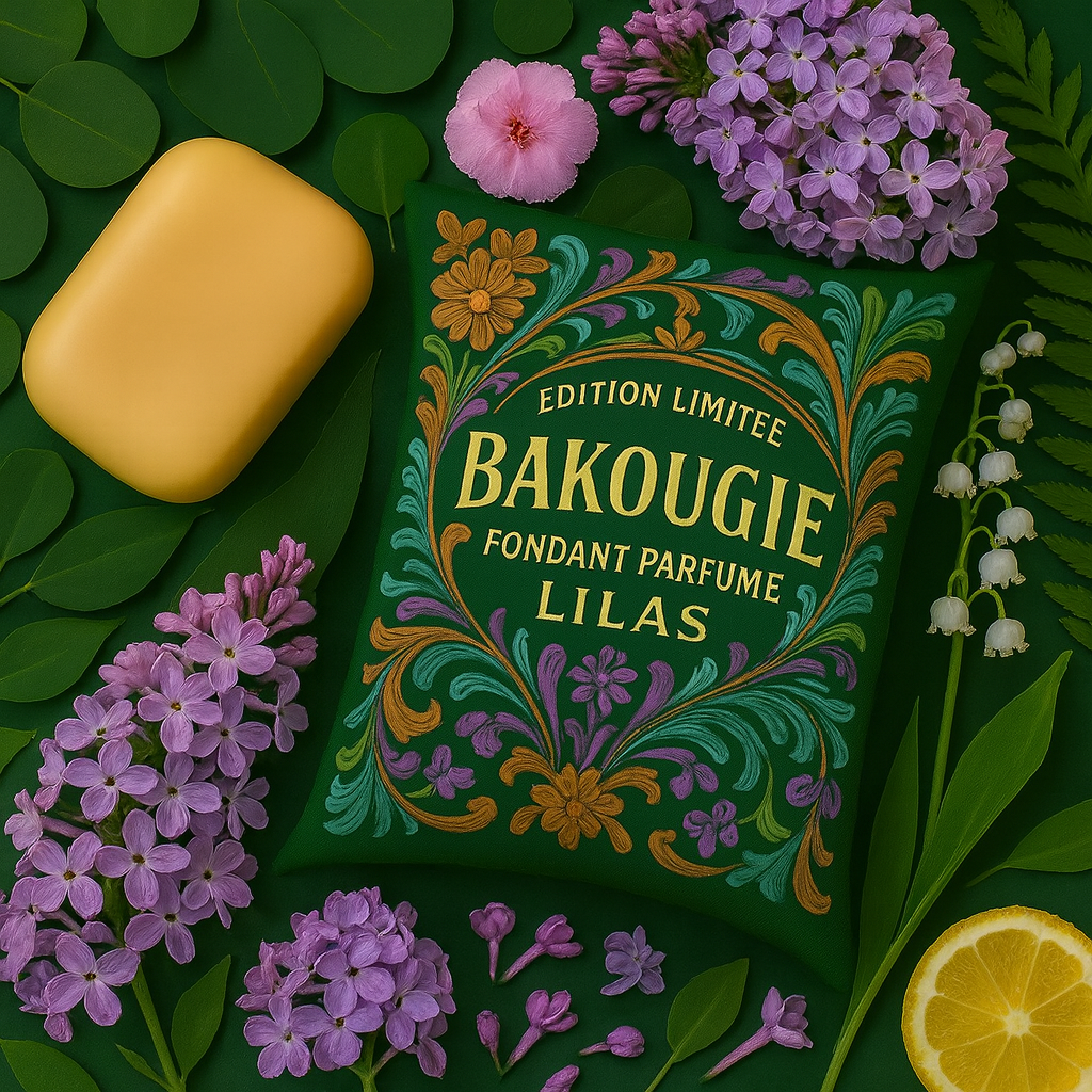 Fondant de cire parfumée Lilas, cire végétale et parfum Français. 30H de diffusion de parfum.