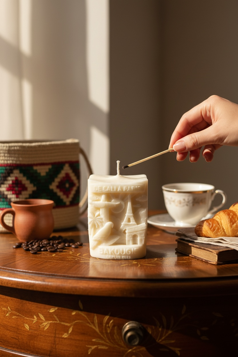 Fondant de cire parfumée mangue papaye