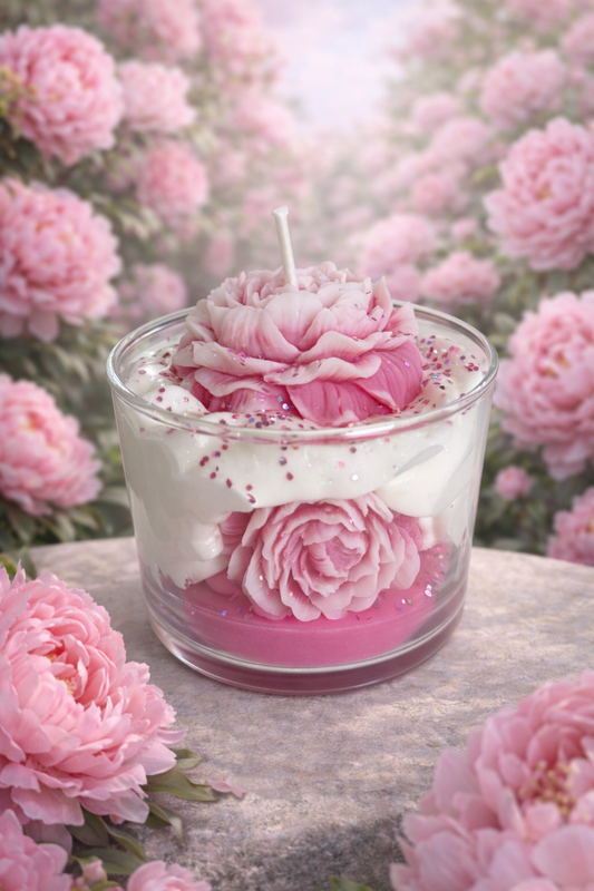 Bougie parfumée pivoine | Peonia
