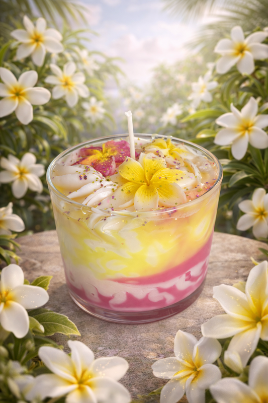 Bougie parfumée fleur de tiaré | Tiara