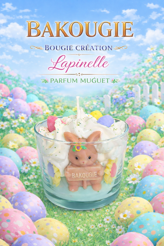 Bougie parfumée muguet | Lapinelle