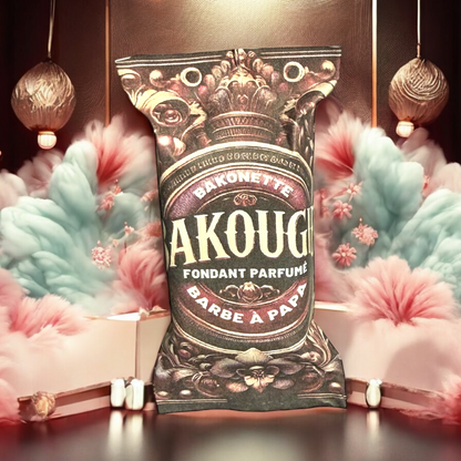 Fondant de cire parfumée barbe à papa, cire végétale et parfum français. Fabriqué à la main.