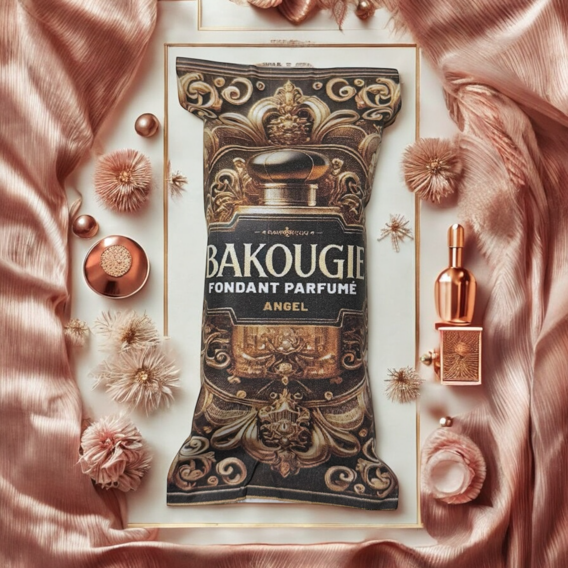 Fondant de cire parfumée inspiration angel by thierry muggler 30h de diffusion de parfum, cire végétale et parfum Français 