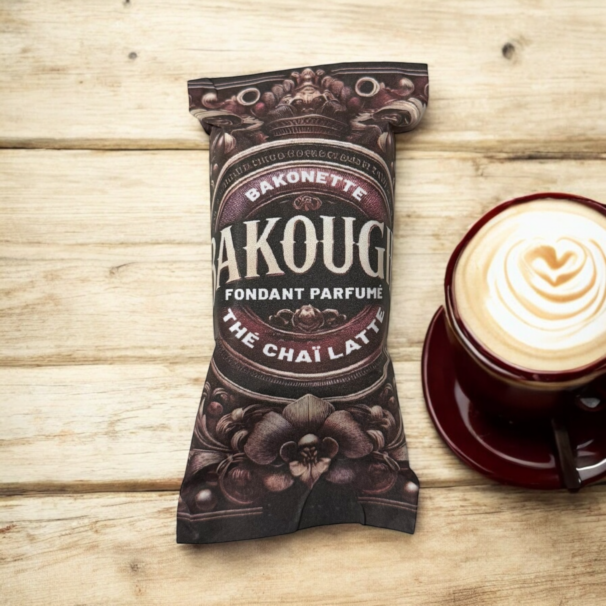 Fondant de cire parfumée thé chaï latte, 30h de diffusion de parfum, cire végétale et parfum Français 