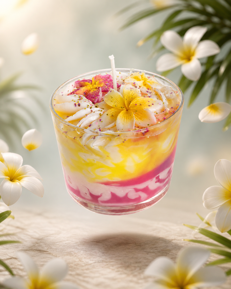 Bougie parfumée fleur de tiaré | Tiara