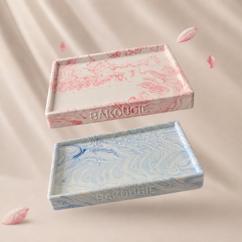 Plateau en jesmonite | Rectangle