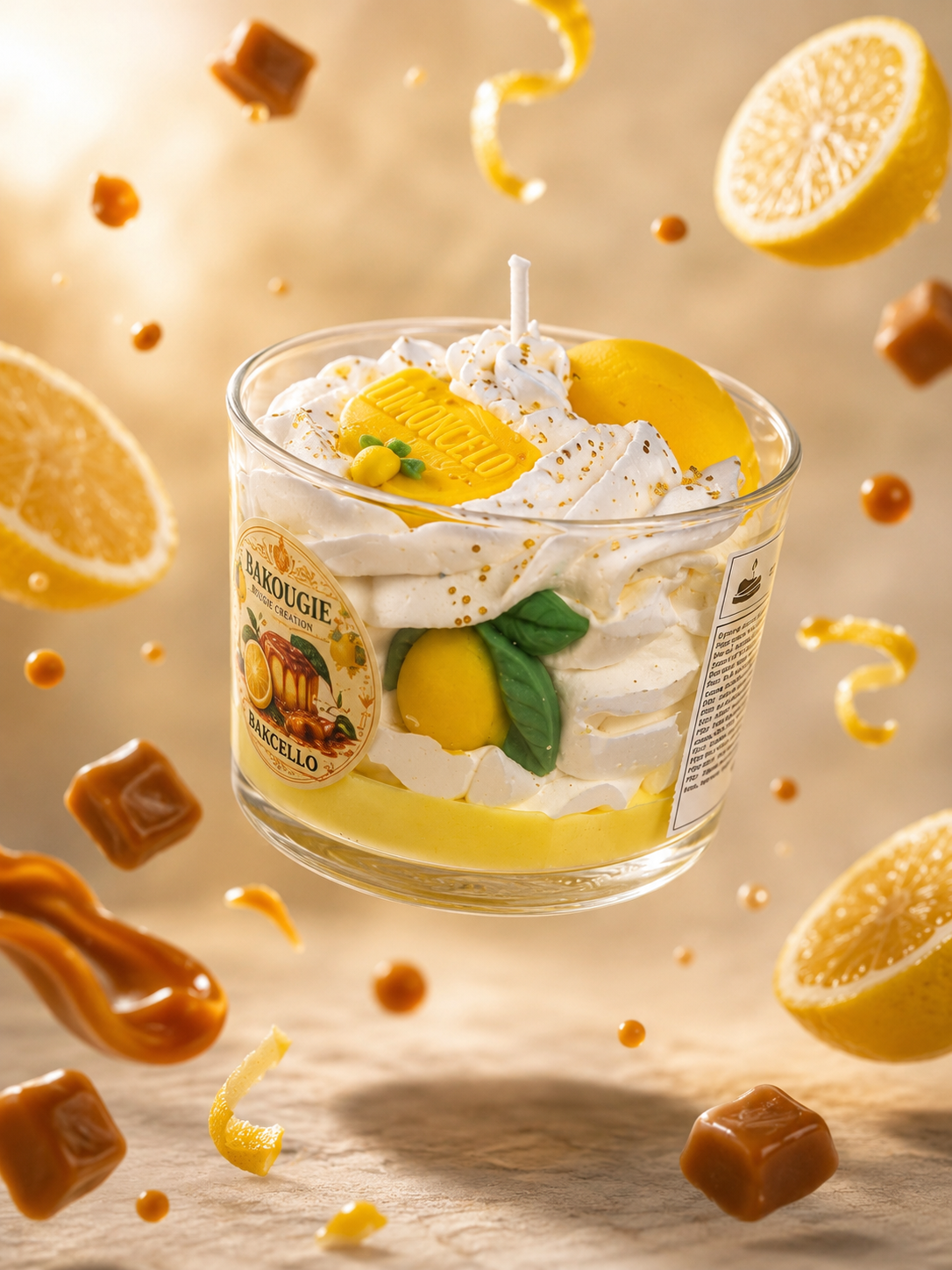 Bougie parfumée Limoncello | Bakcello