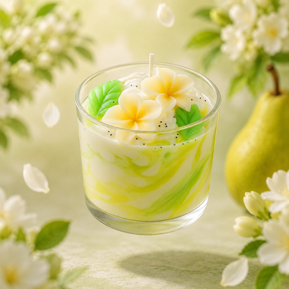 Bougie parfumée poire freesia | Perissia