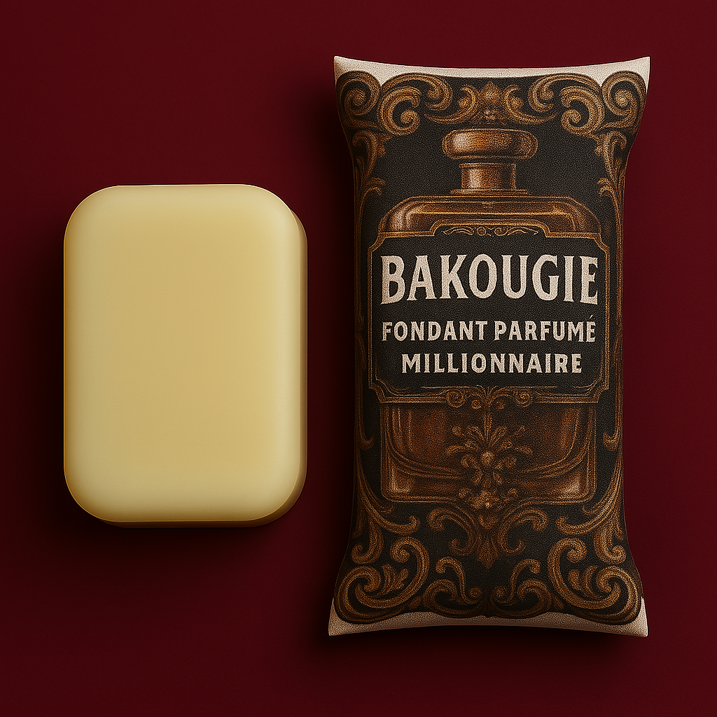 Fondant de cire parfumée inspiration lady million, 30h de diffusion de parfum, cire végétale et parfum Français 