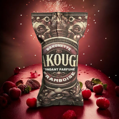 Fondant de cire parfumée framboise, 30h de diffusion de parfum, cire végétale et parfum Français 