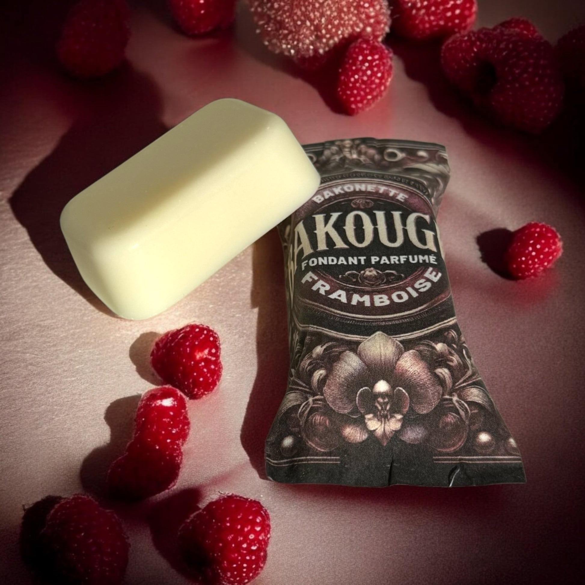 Fondant de cire parfumée framboise, 30h de diffusion de parfum, cire végétale et parfum Français 