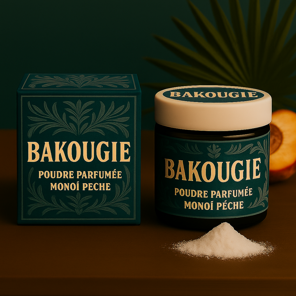 Poudre parfumée | Monoï pêche