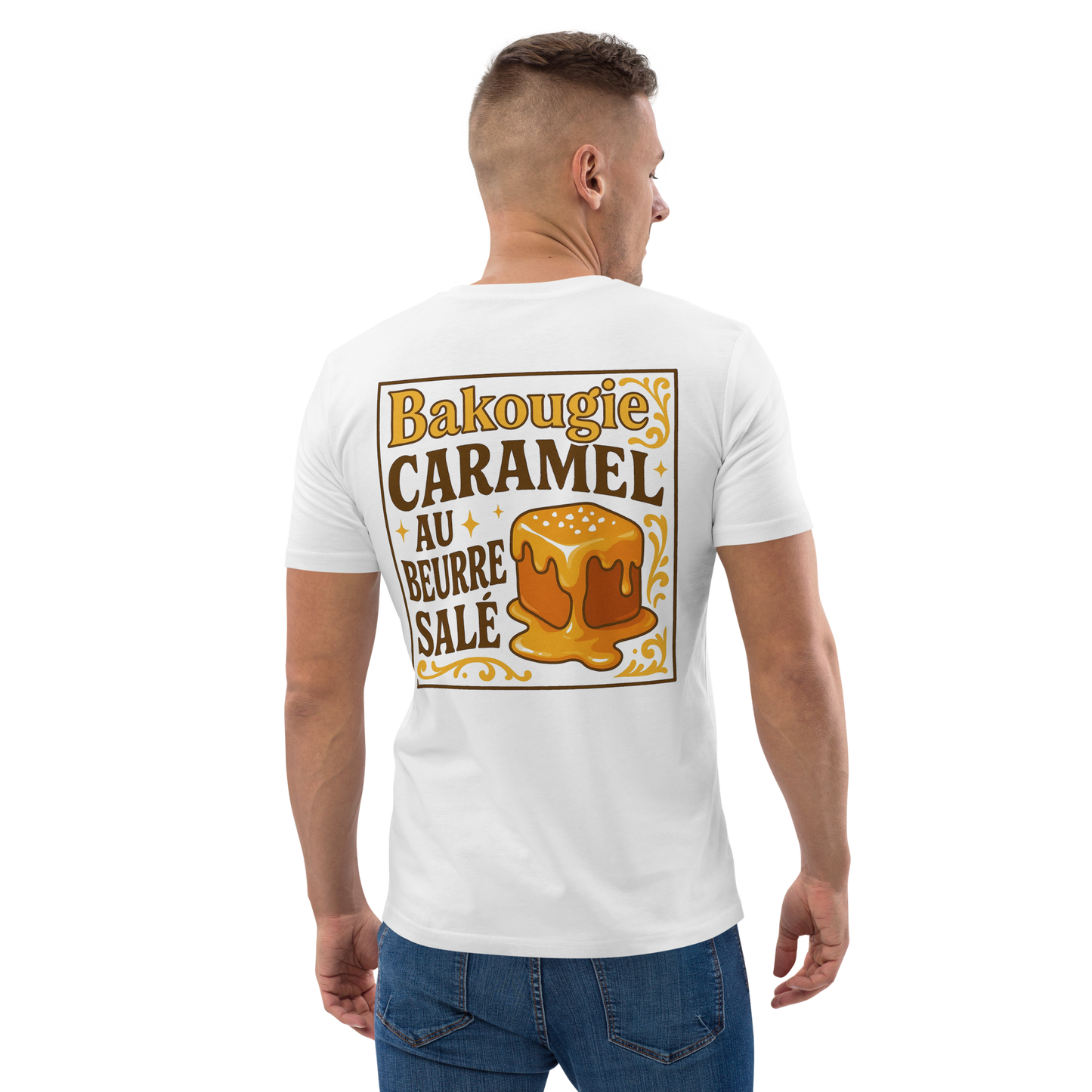 T-shirt en coton | Caramel au beurre salé