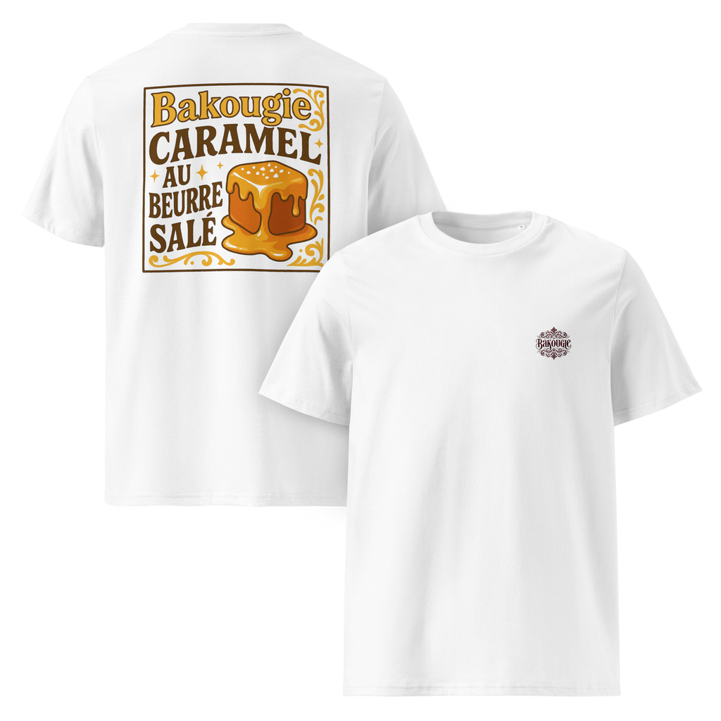 T-shirt en coton | Caramel au beurre salé