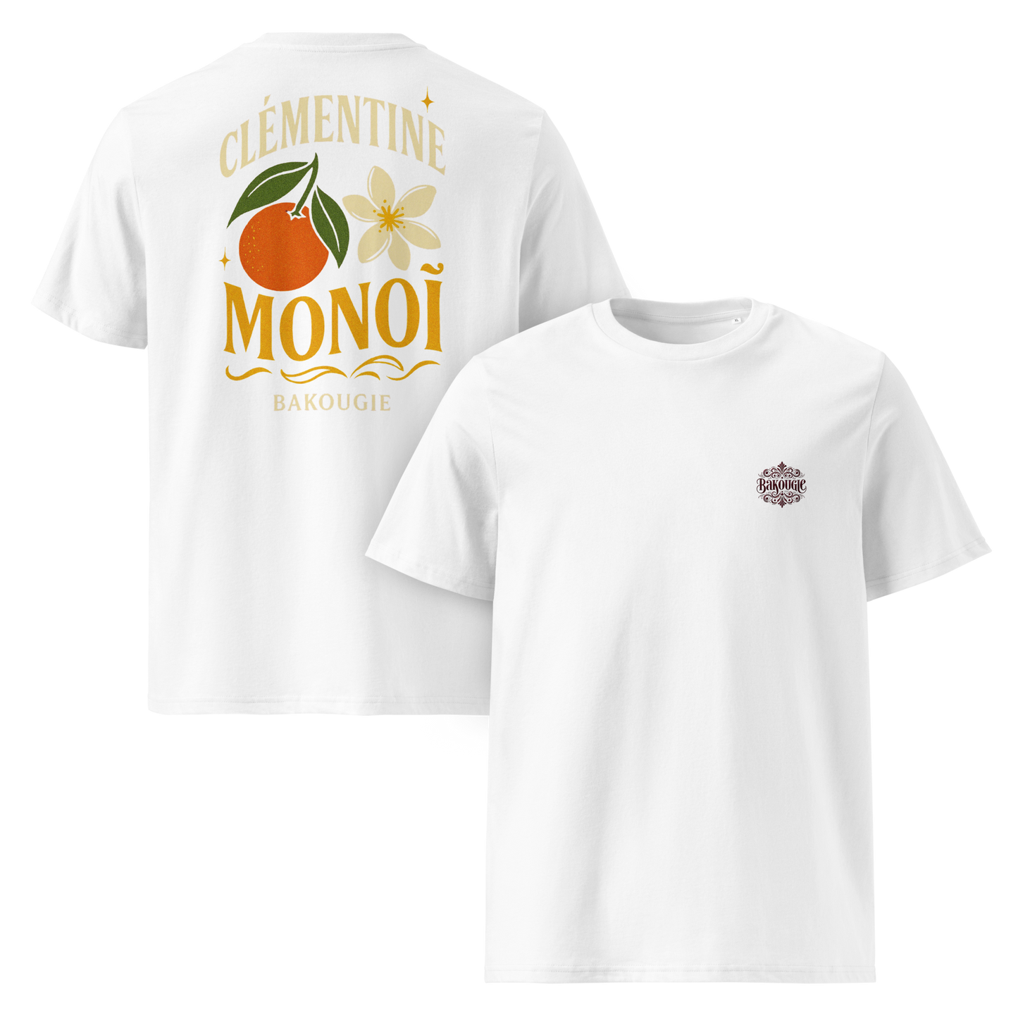 T-shirt en coton | Clémentine monoï