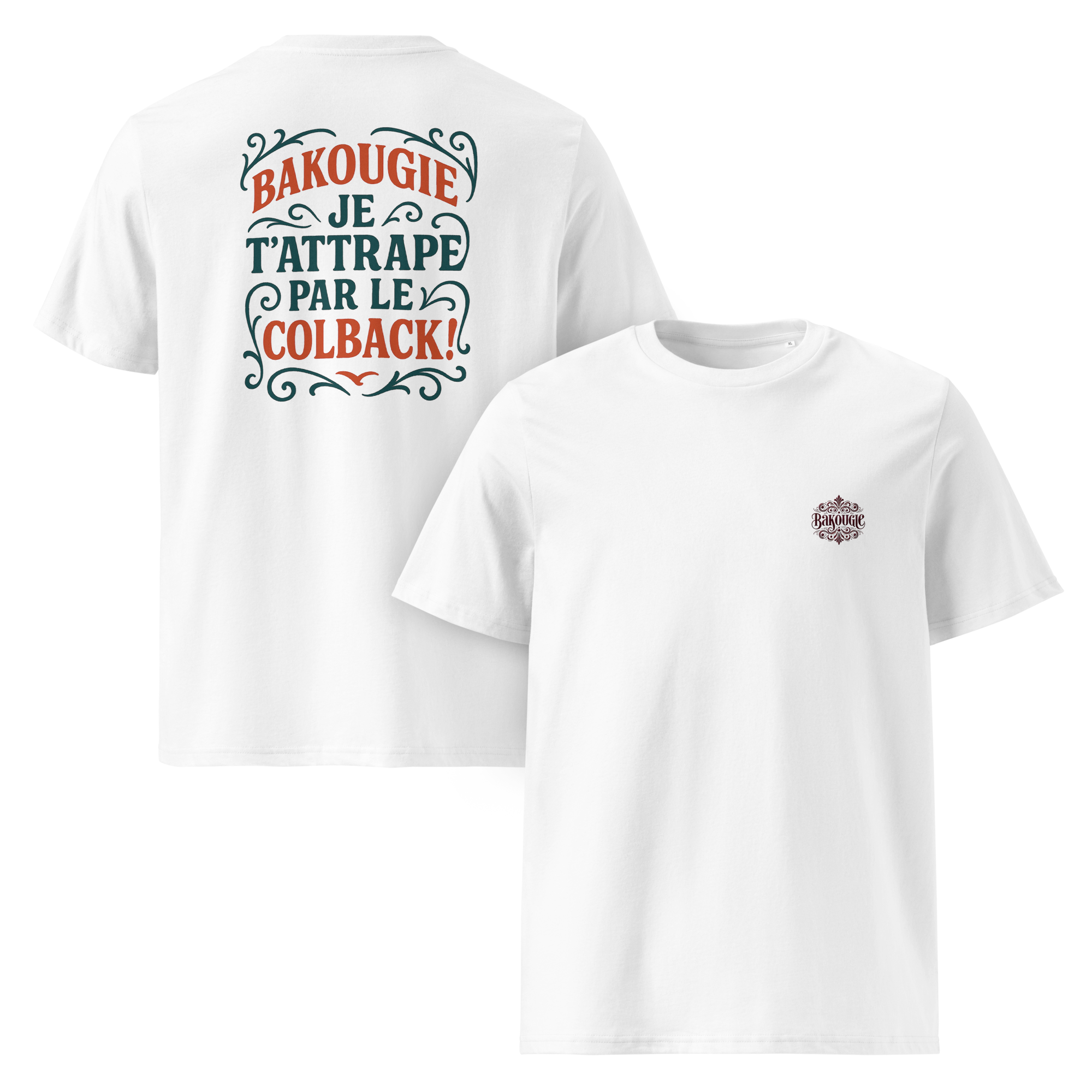 T-shirt en coton | Je t’attrape par le colback