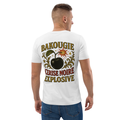 T-shirt en coton | Cerise noire explosive