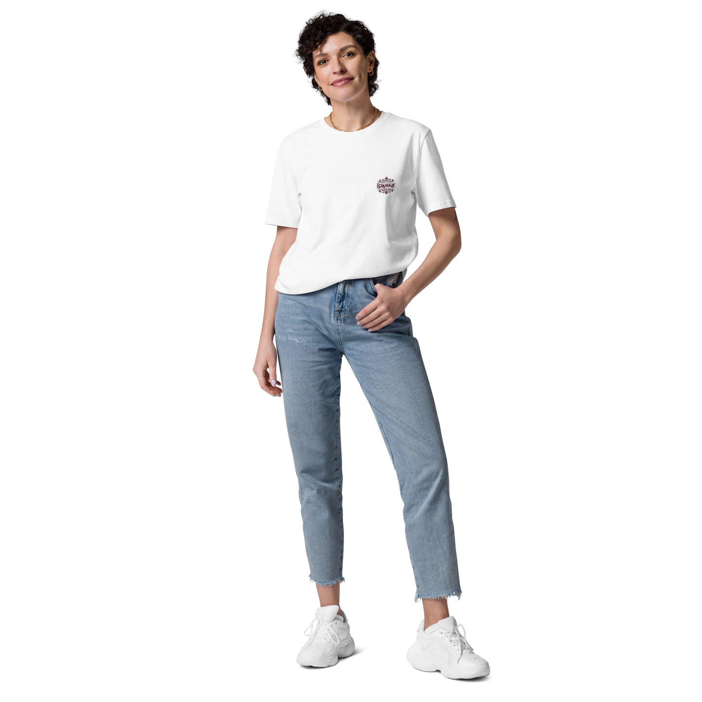 T-shirt en coton | Nougat blanc
