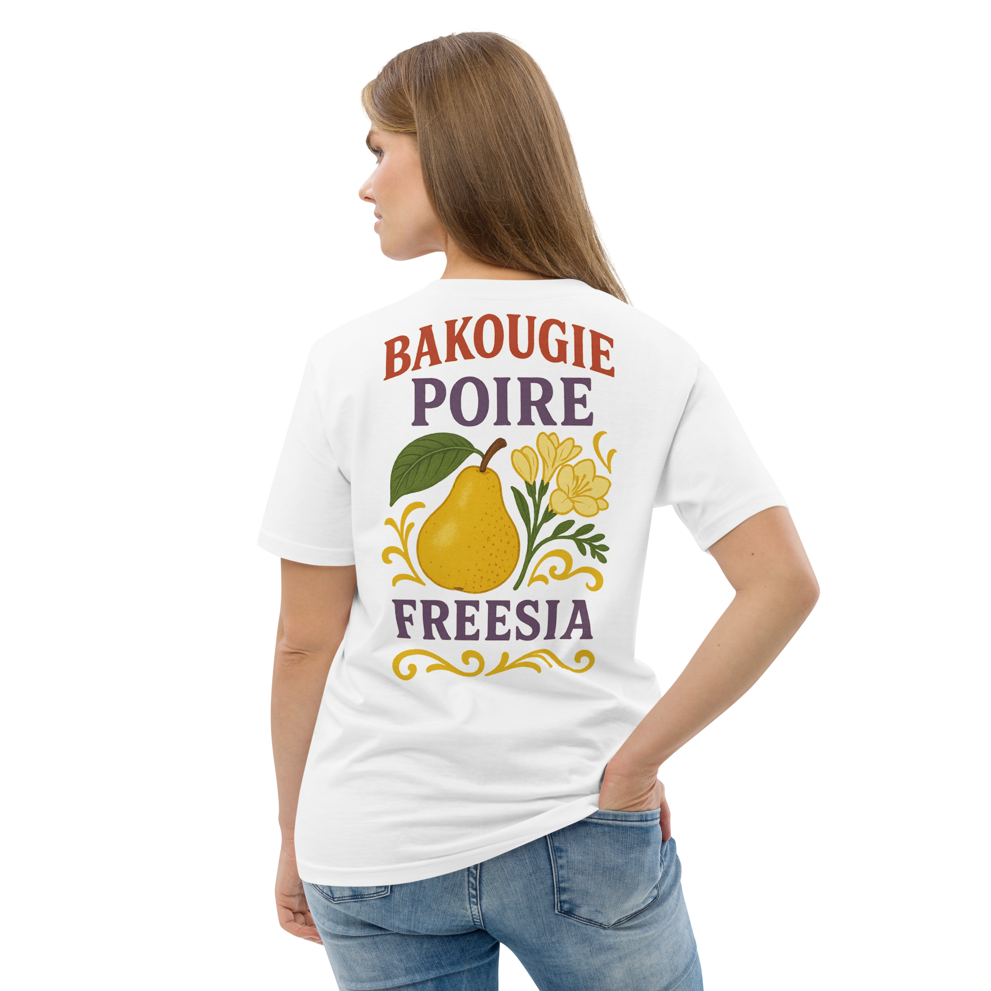 T-shirt en coton | Poire freesia