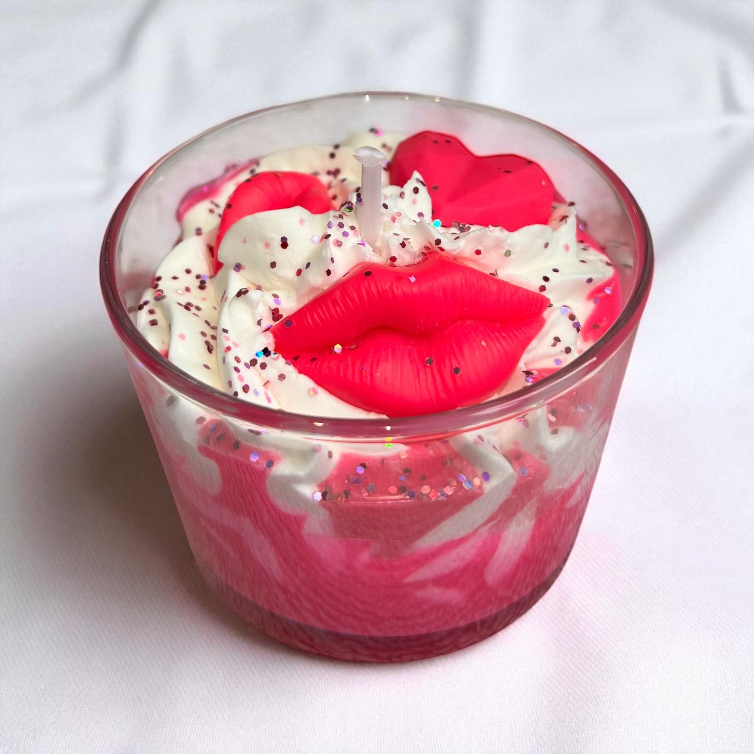 Bougie Framboise | Bisous sucrés