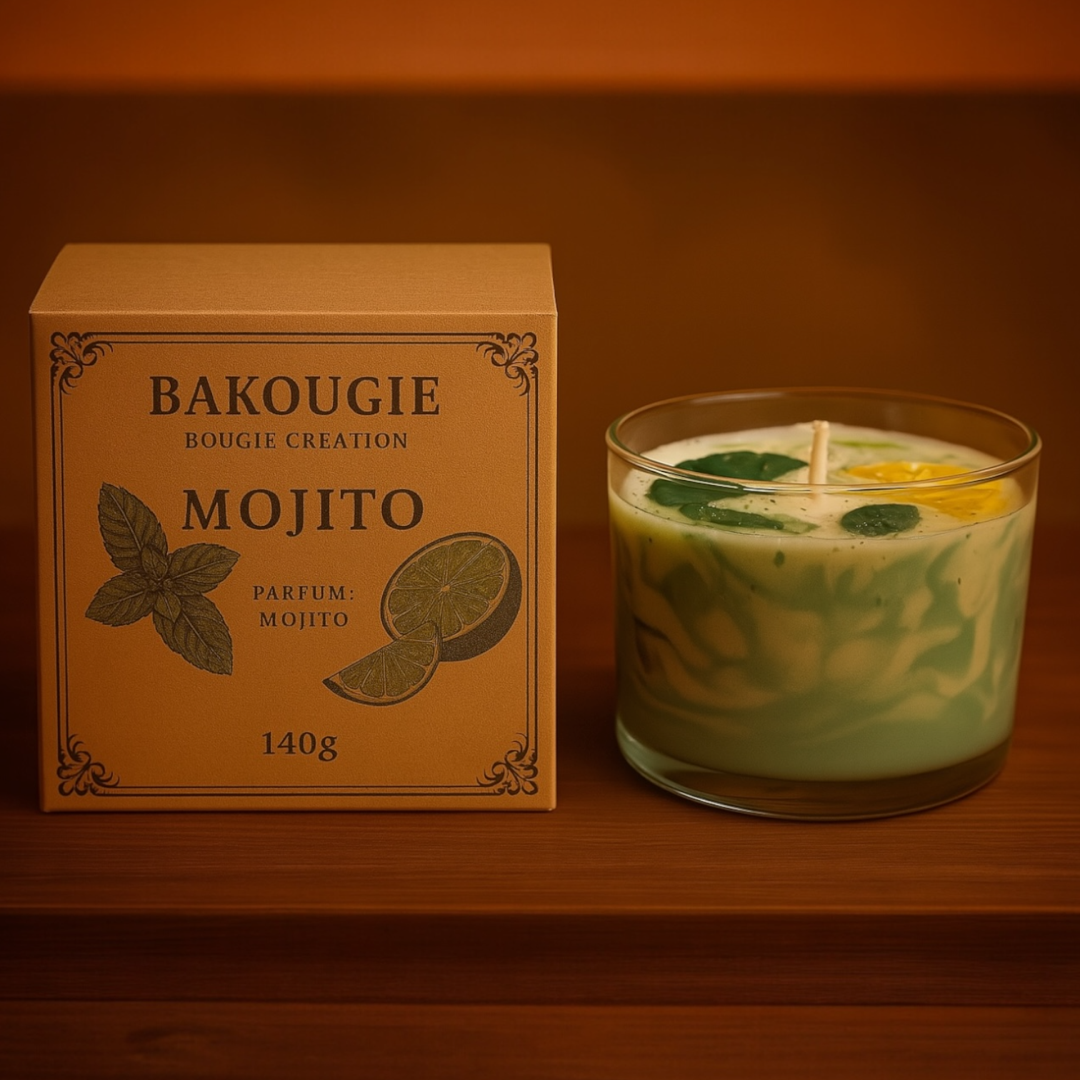 Bougie mojito | Mojito