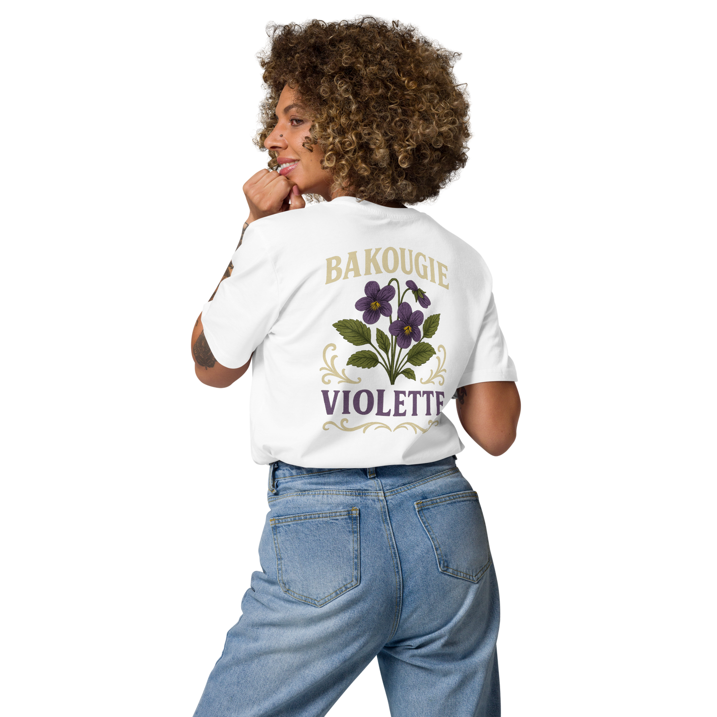 T-shirt en coton | Violette