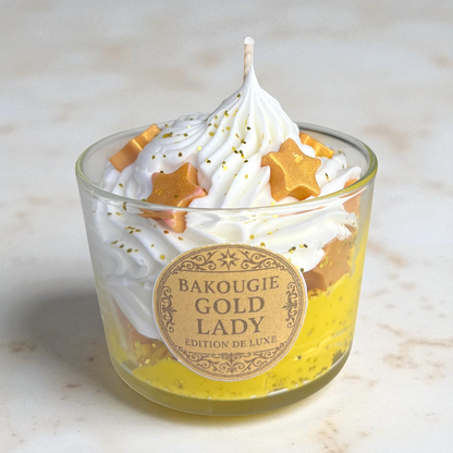 Bougie parfumée millionnaire | Gold lady