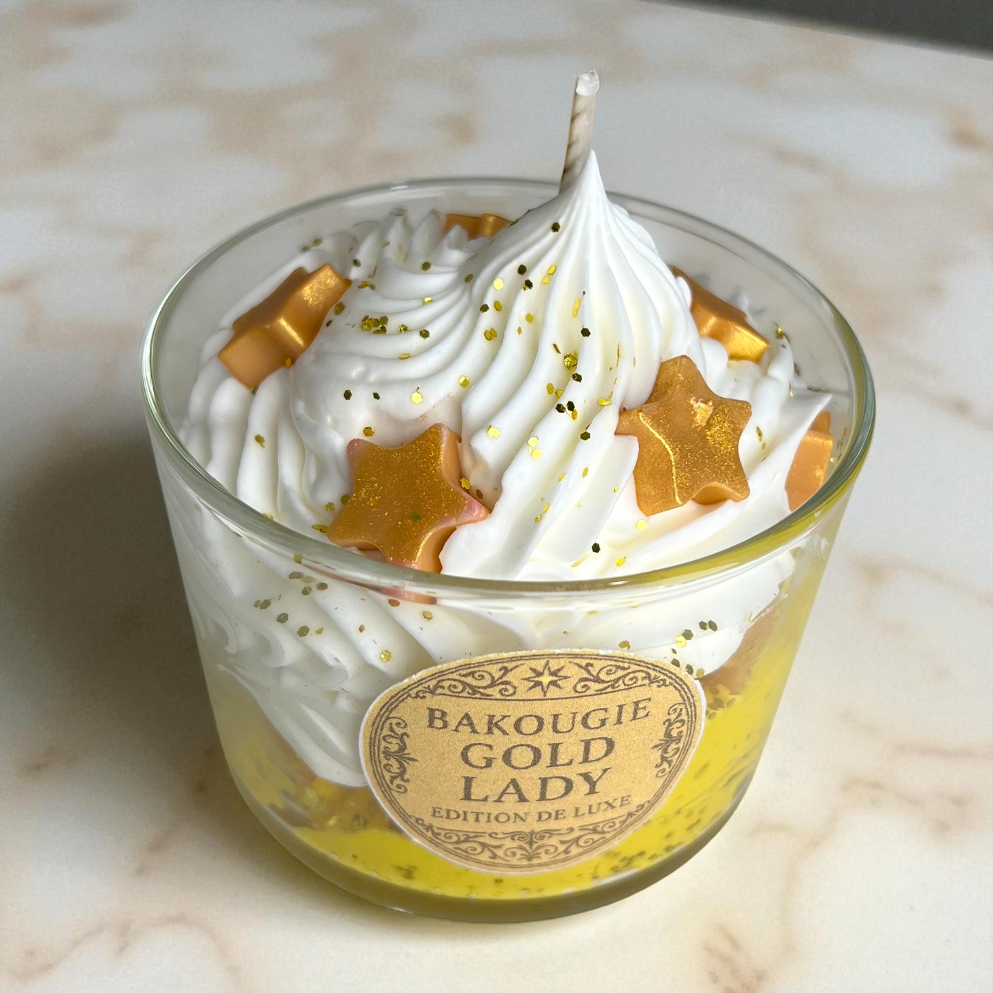 Bougie parfumée millionnaire | Gold lady